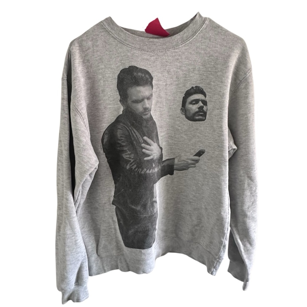 James franco selfie crewneck